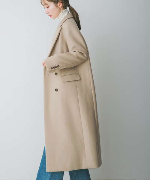 Noble（ノーブル）の「メルトンロングチェスターコート（チェスター