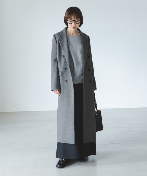 Noble（ノーブル）の「メルトンロングチェスターコート（チェスター