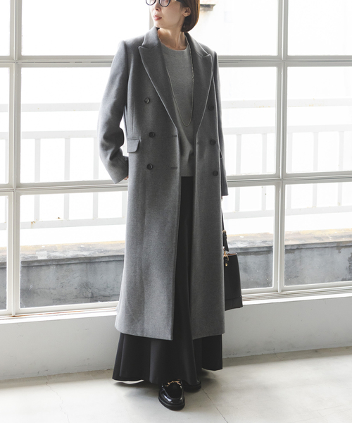 Noble（ノーブル）の「メルトンロングチェスターコート（チェスター