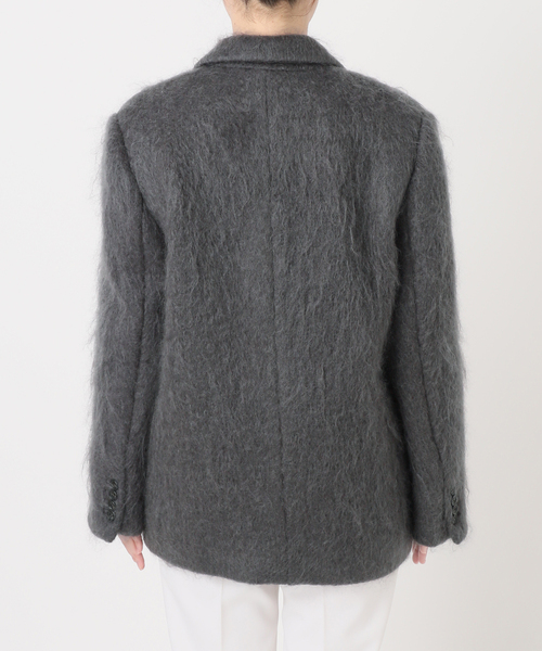 Noble（ノーブル）の「【NOBLE×L'AUBE BLANC】モヘアMIXシャギー