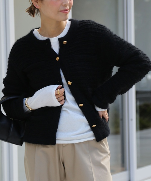 Deuxieme Classe（ドゥーズィエムクラス）の「loop ニット ジャケット