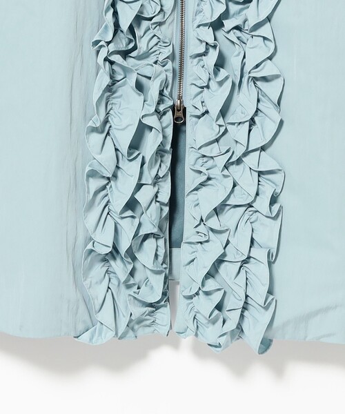 セール】フリルロングコート（その他アウター）｜CAROLINA GLASER