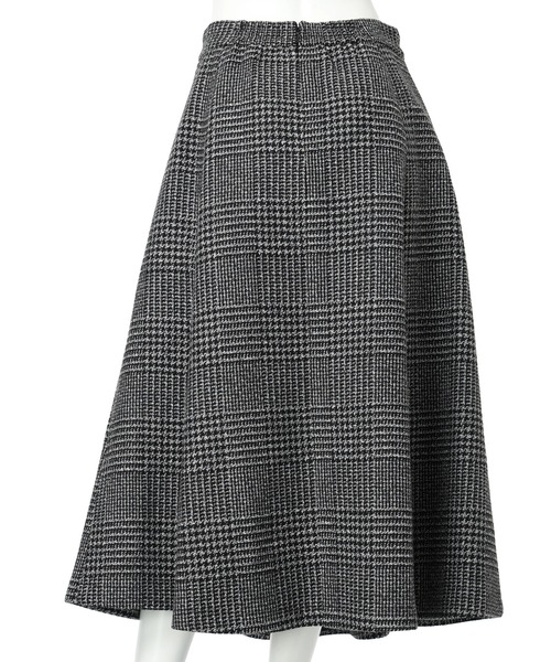 JUSGLITTY（ジャスグリッティー）の「フレアミディスカート（スカート