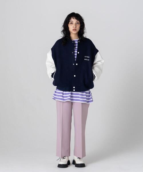 CITEN（シテン）の「＜CITEN＞5XL アワードブルゾン スタジャン