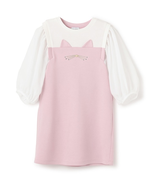 セール】袖切り替えキャットワンピース（ワンピース）｜kate spade new