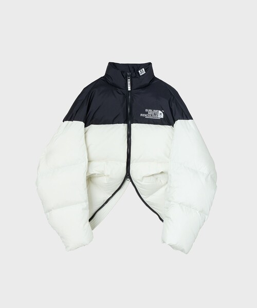 MIHARA YASUHIRO/ミハラヤスヒロ】CROPPED DOWN BLOUSON/クロップド