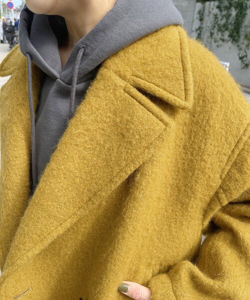 Spick & Span（スピックアンドスパン）の「ミドルシャギーコート