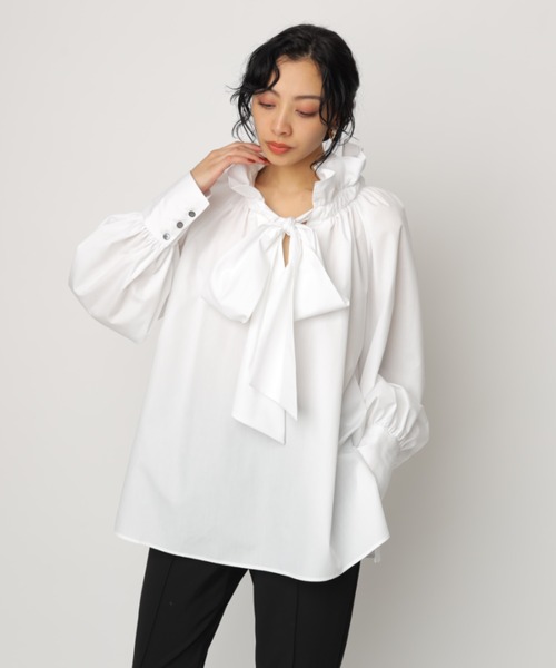 CADUNE（カデュネ）の「ボウタイブラウス（シャツ/ブラウス）」 - WEAR