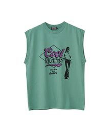 Hysteric Glamour Cool Nights タンクトップ ホワイト HYSTERIC