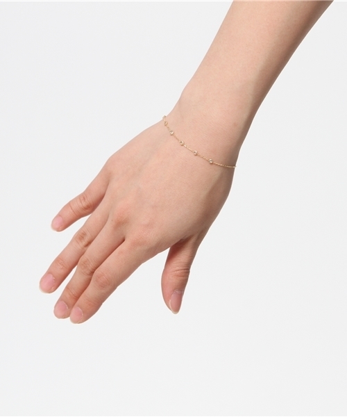 agete（アガット）の「【Dreamy Dreamy】K10ブレスレット