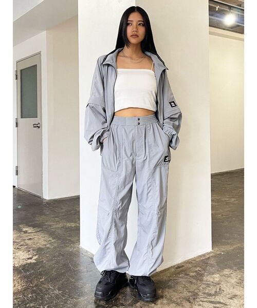 UMBRO×EMODA】サイドスリットナイロンパンツ（その他パンツ）｜EMODA