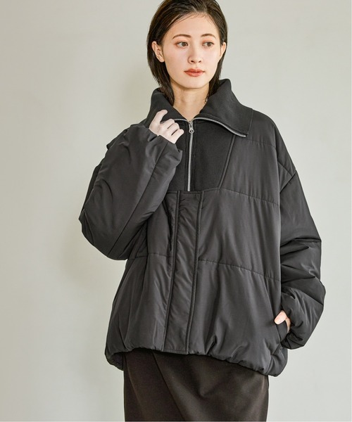 ハーフZIP風中綿ブルゾン / 496627（ブルゾン）｜LAKOLE（ラコレ）の