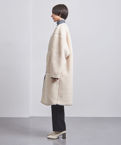 HYKE（ハイク）の「＜HYKE（ハイク）＞ボア ロングコート