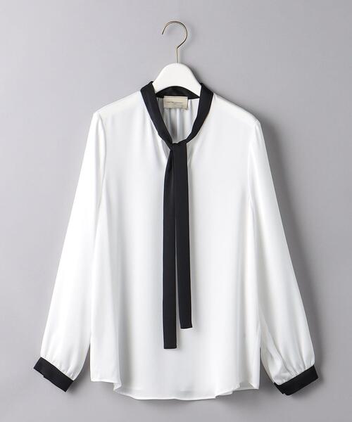 UNITED ARROWS（ユナイテッドアローズ）の「サテン ボウタイ ブラウス