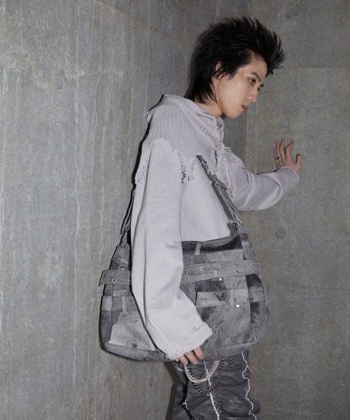 GRANCY（グランシー）の「【GRANCY】Knit Layered Design Zip Hoodie
