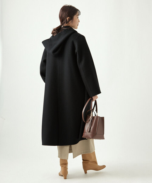 IENA（イエナ）の「ダブルフェイスフードコート（その他アウター