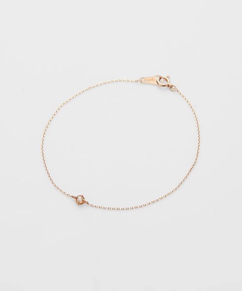 WEB限定】K10ピンクゴールドブレスレット（ブレスレット）｜agete