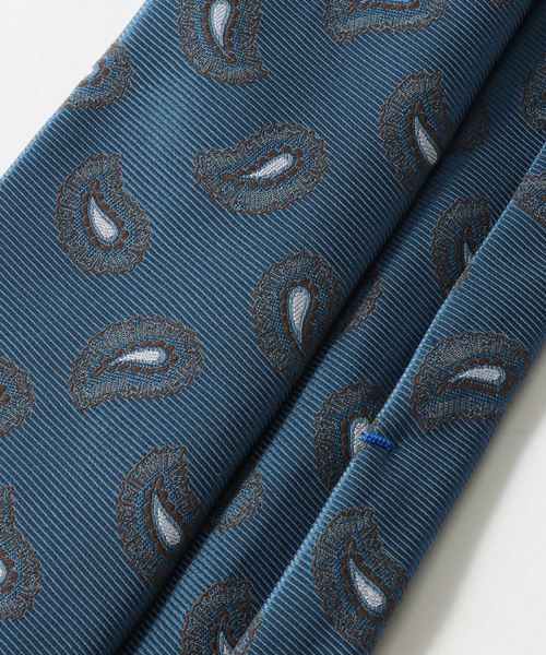 FRANCO BASSI / フランコ バッシ】VNTG OD ペイズリータイ（ネクタイ