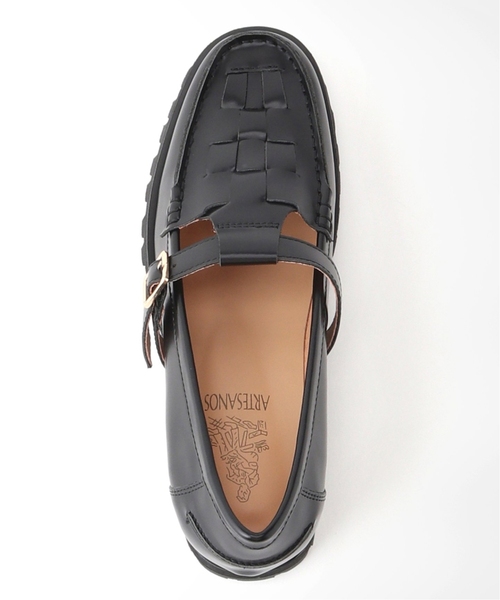 IENA（イエナ）の「【ARTESANOS/アルテサノス】 ストラップローファー