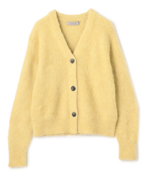 セール】アルパカシャギー Vネックカーディガン（ニット/セーター