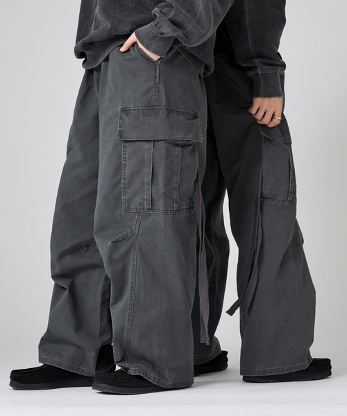 kutir（クティール）の「VINTAGE LIKE WIDE CARGO PANTS/ヴィンテージ