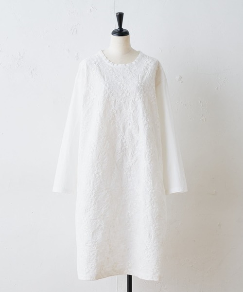 BEARDSLEY（ビアズリー）の「フロント刺繍ワンピース（ワンピース