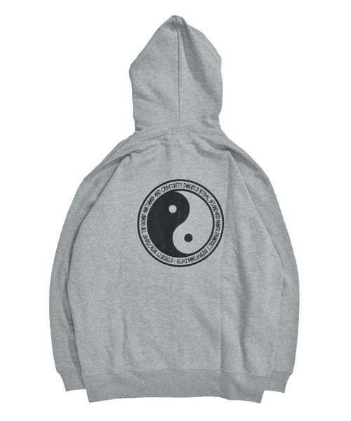 DOUBLE STEAL（ダブルスティール）の「陰陽 裏パイルZIPパーカー