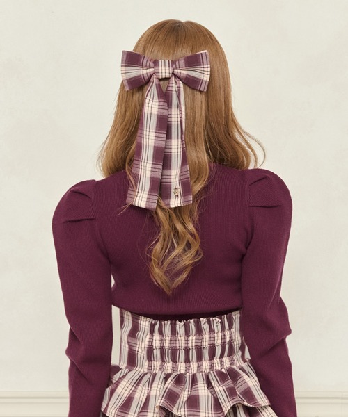 リボンバレッタ（バレッタ/ヘアクリップ）｜apres jour（アプレ