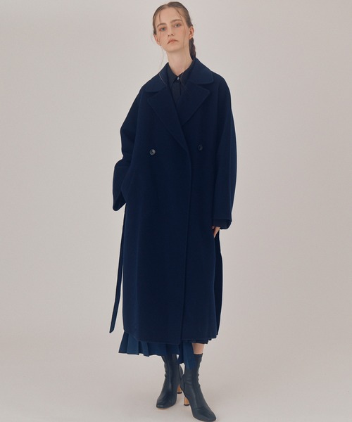 LE CIEL BLEU（ルシェルブルー）の「ダブルフェイスロングコート