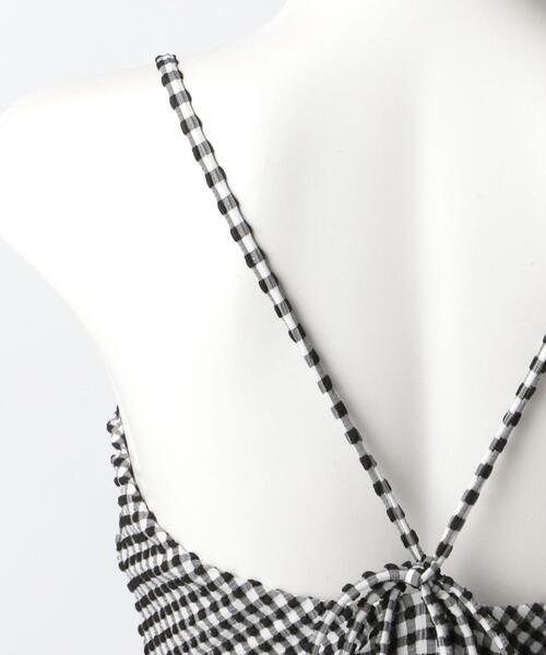 Lepidos（レピドス）の「＜Lepidos＞チェックシャーリングワンピース