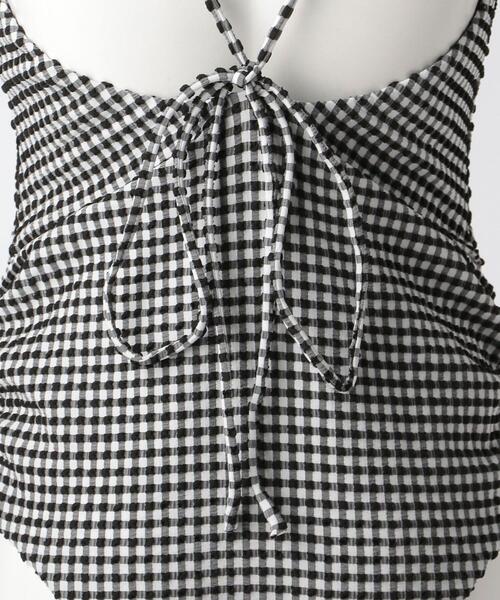 Lepidos（レピドス）の「＜Lepidos＞チェックシャーリングワンピース