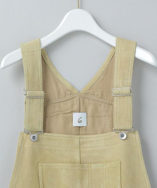 6ROKU SUEDE ALL IN ONE ロク オールインワン タグ有り 6(ROKU)＞SUEDE