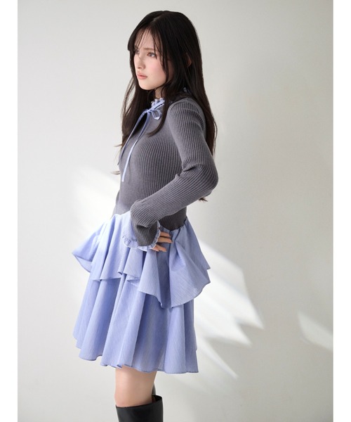 Sustainableドッキングミニニットワンピース（ワンピース）｜SNIDEL