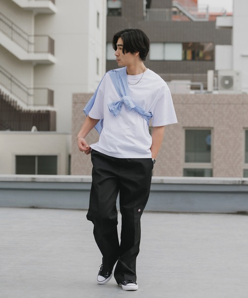 セール】Dickies/ディッキーズ LOOSE FIT ダブルニー センタープレス