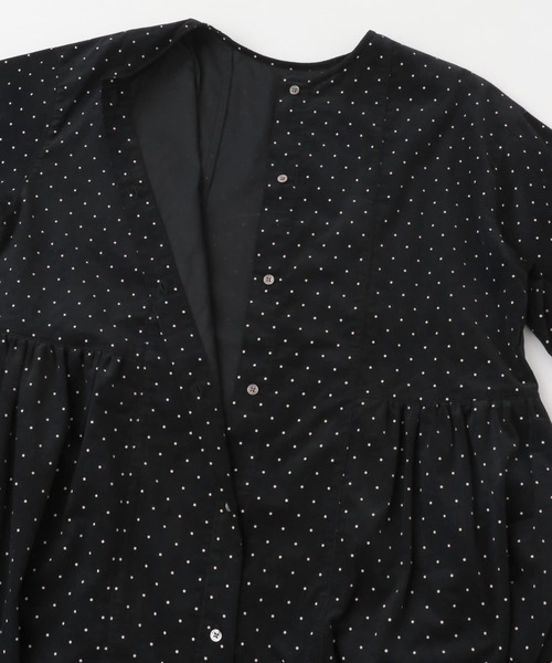 かぐれ（カグレ）の「ドットコーデュロイ2WAYワンピース（ワンピース