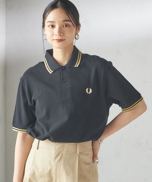 FRED PERRY:M12 TWIN TIPPED SHIRT（ポロシャツ）｜FRED PERRY