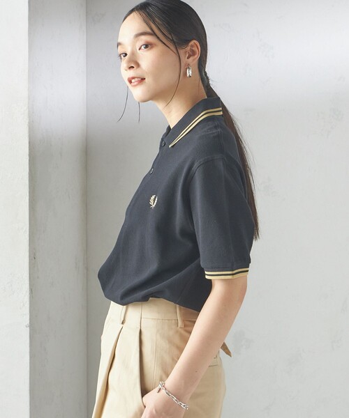 FRED PERRY:M12 TWIN TIPPED SHIRT（ポロシャツ）｜FRED PERRY