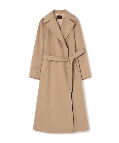 スーパーカシミヤ ベルテッドコート（その他アウター）｜TOMORROWLAND