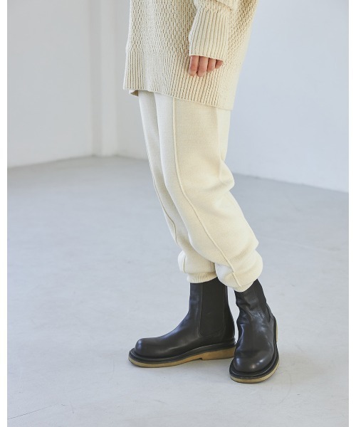 TODAYFUL（トゥデイフル）の「レザーミドルブーツ（ブーツ）」 - WEAR