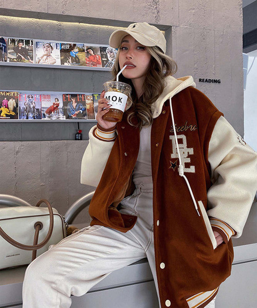 DEVICE（デバイス）の「カジュアルスタイル スタジャン (フード付き