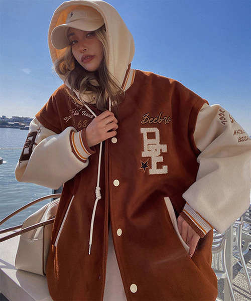 DEVICE（デバイス）の「カジュアルスタイル スタジャン (フード付き