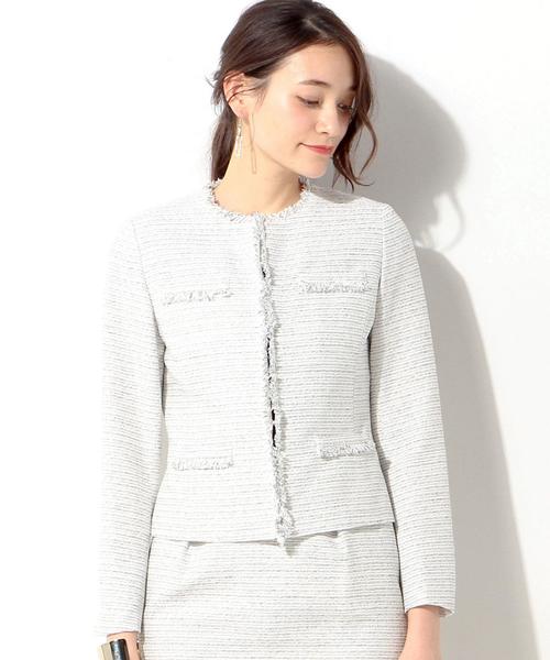 UNITED ARROWS（ユナイテッドアローズ）の「○UPCE C/P ラメツイード