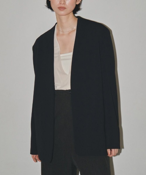 TODAYFUL（トゥデイフル）の「TODAYFUL Collarless Twill JK カラー