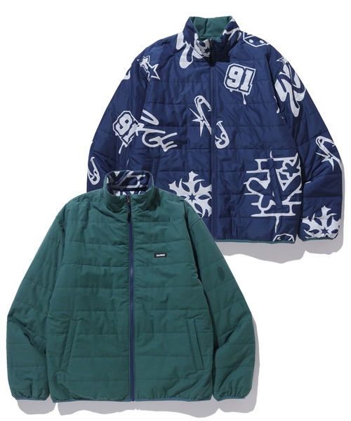 XLARGE（エクストララージ）の「ALLOVER PRINT REVERSIBLE PUFFER