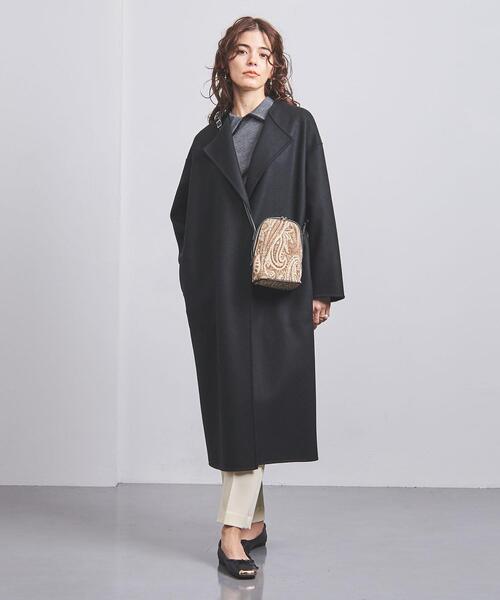 UNITED ARROWS（ユナイテッドアローズ）の「ダブルフェイス ノーカラー