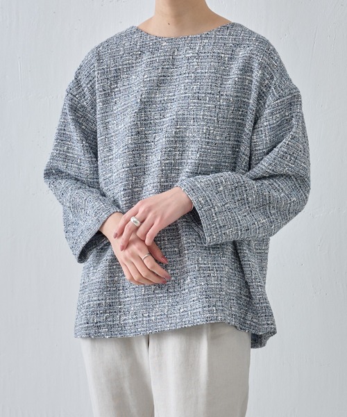 BEARDSLEY（ビアズリー）の「ツイードジャケット：WEB限定（ノーカラー