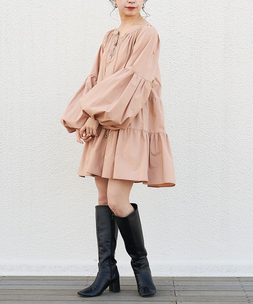 レザーロングブーツ（ブーツ）｜Chico（チコ）のファッション通販