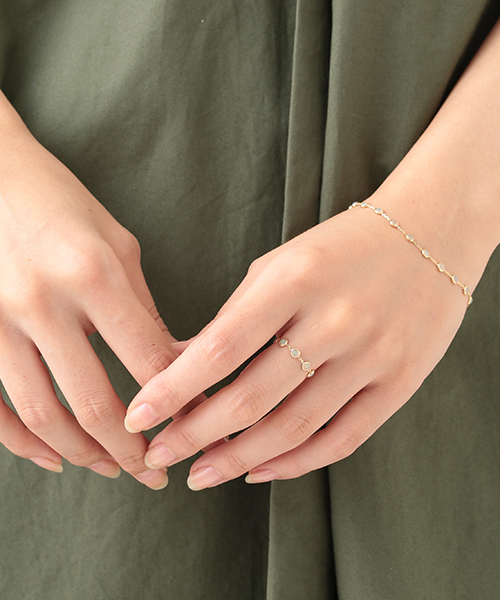 agete（アガット）の「【Dreamy Dreamy】K10リング（10134111041