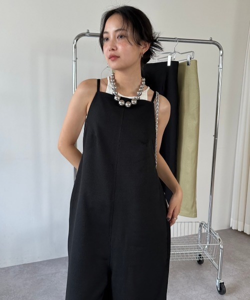 HANNE（アン）の「キャミワイドオールインワン（つなぎ/オールインワン