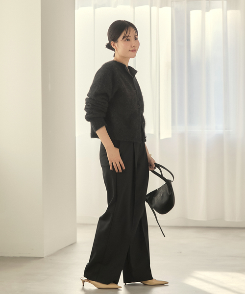 plage（プラージュ）の「Fur Back Open プルオーバー（ニット/セーター